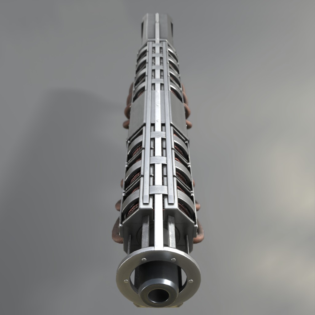 Railgun Prototype in 2.8 Eevee preview image 3